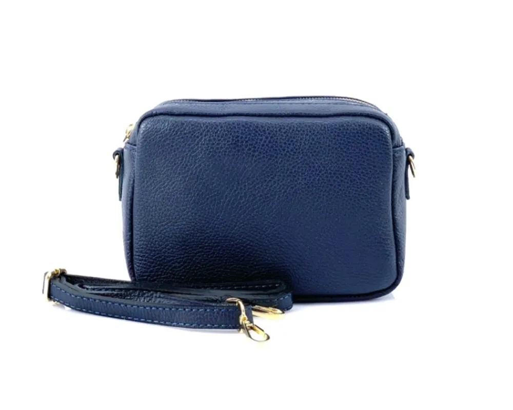 Amara GM Leather Shoulder Bag*Florence Outlet
