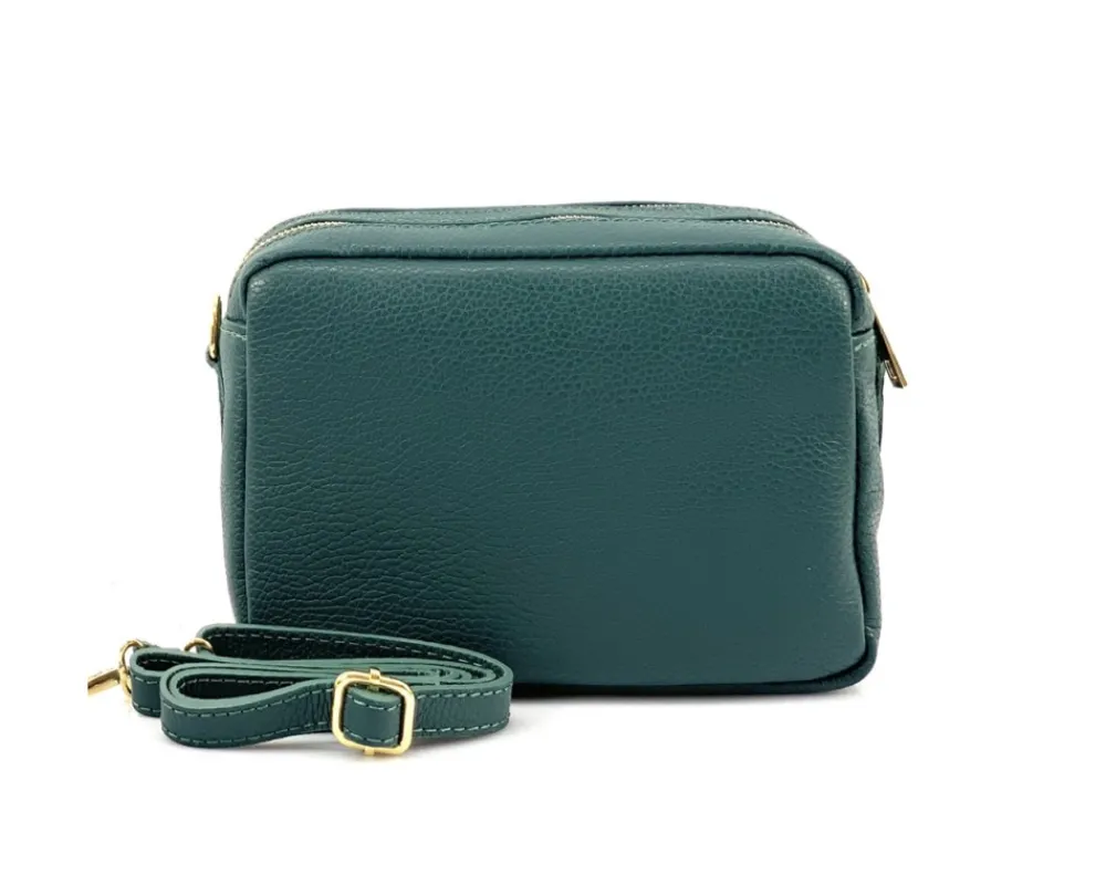 Amara GM Leather Shoulder Bag*Florence Outlet