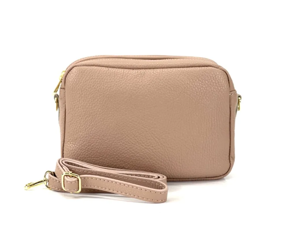 Amara GM Leather Shoulder Bag*Florence Outlet