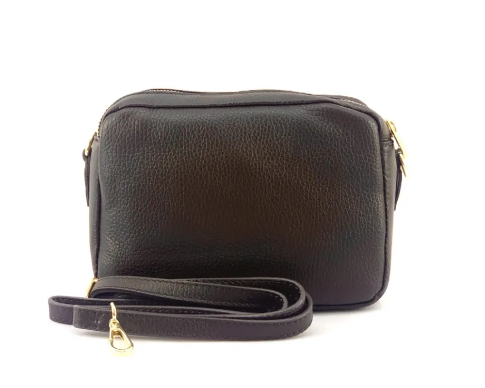 Amara GM Leather Shoulder Bag*Florence Outlet