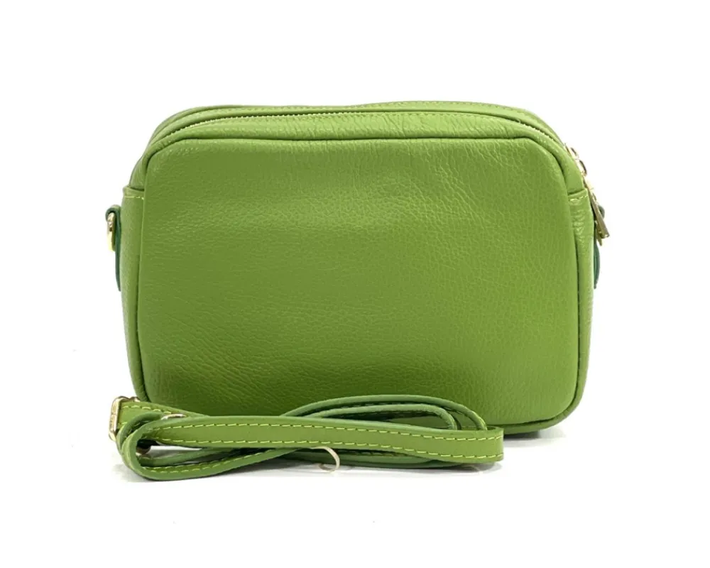 Amara GM Leather Shoulder Bag*Florence Outlet