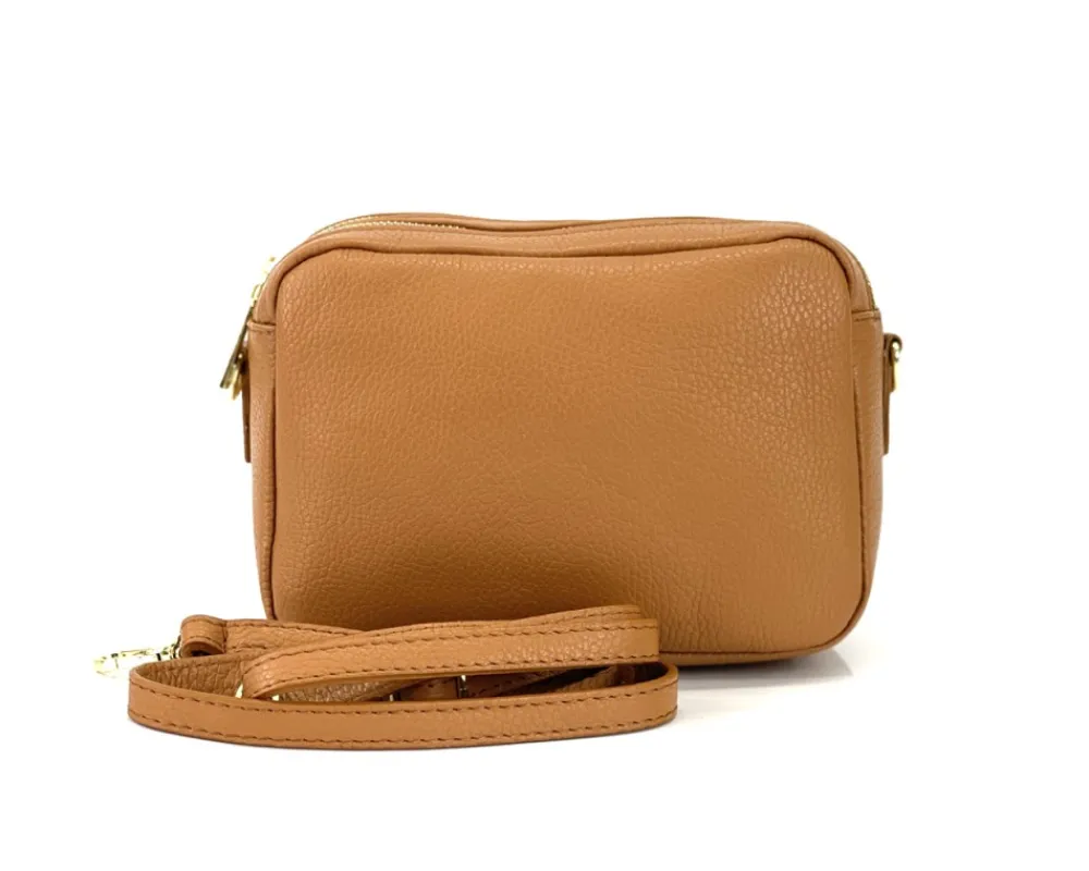 Amara GM Leather Shoulder Bag*Florence Outlet