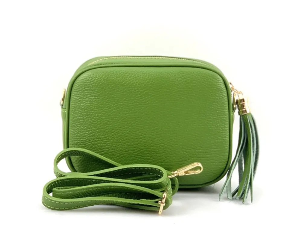 Amara leather shoulder bag*Florence Discount
