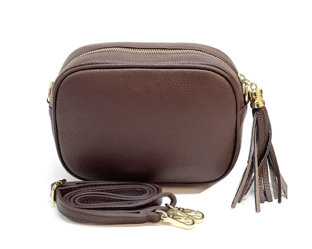 Amara leather shoulder bag*Florence Discount
