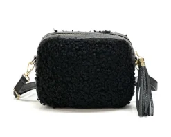 Amara Teddy leather shoulder bag*Florence Sale