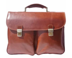 Andrea Leather Business briefcase*Florence Sale