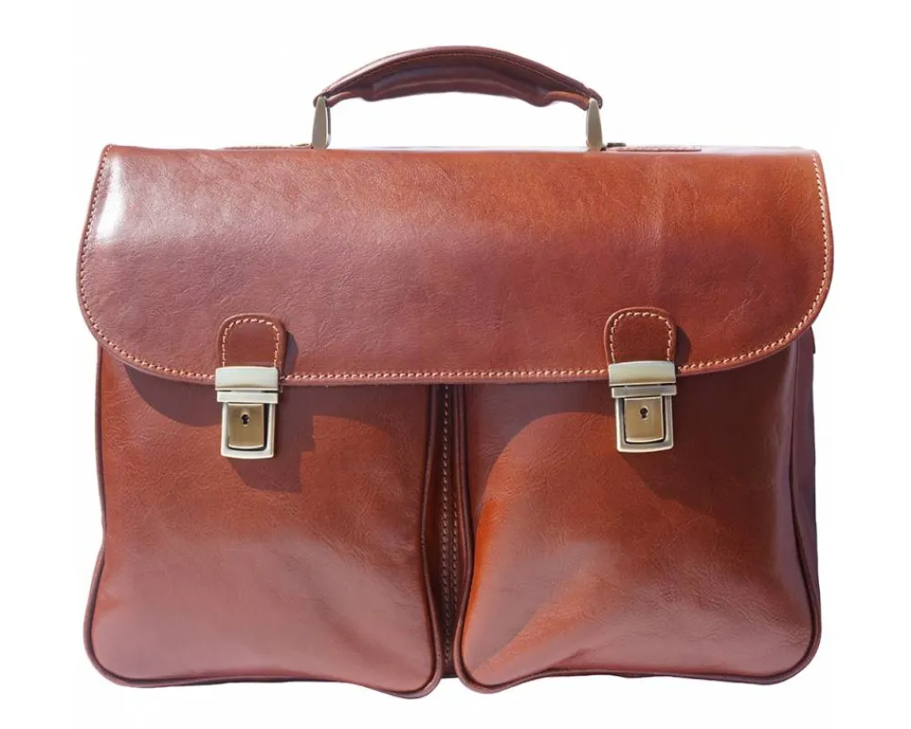 Andrea Leather Business briefcase*Florence Sale