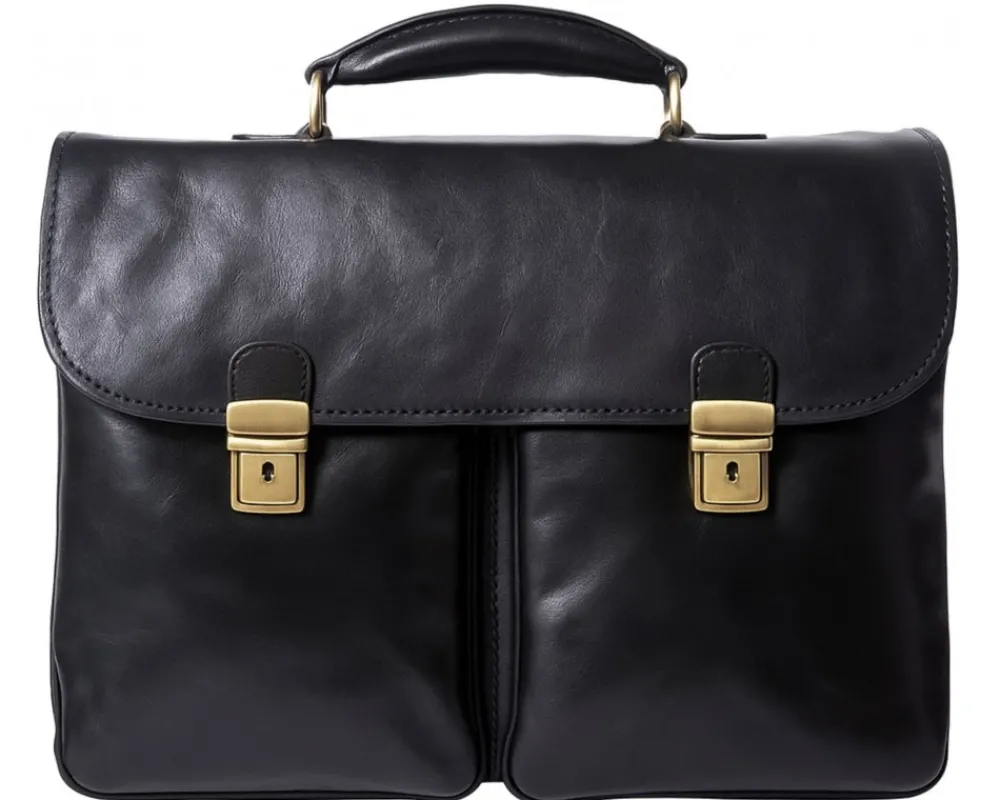 Andrea Leather Business briefcase*Florence Sale