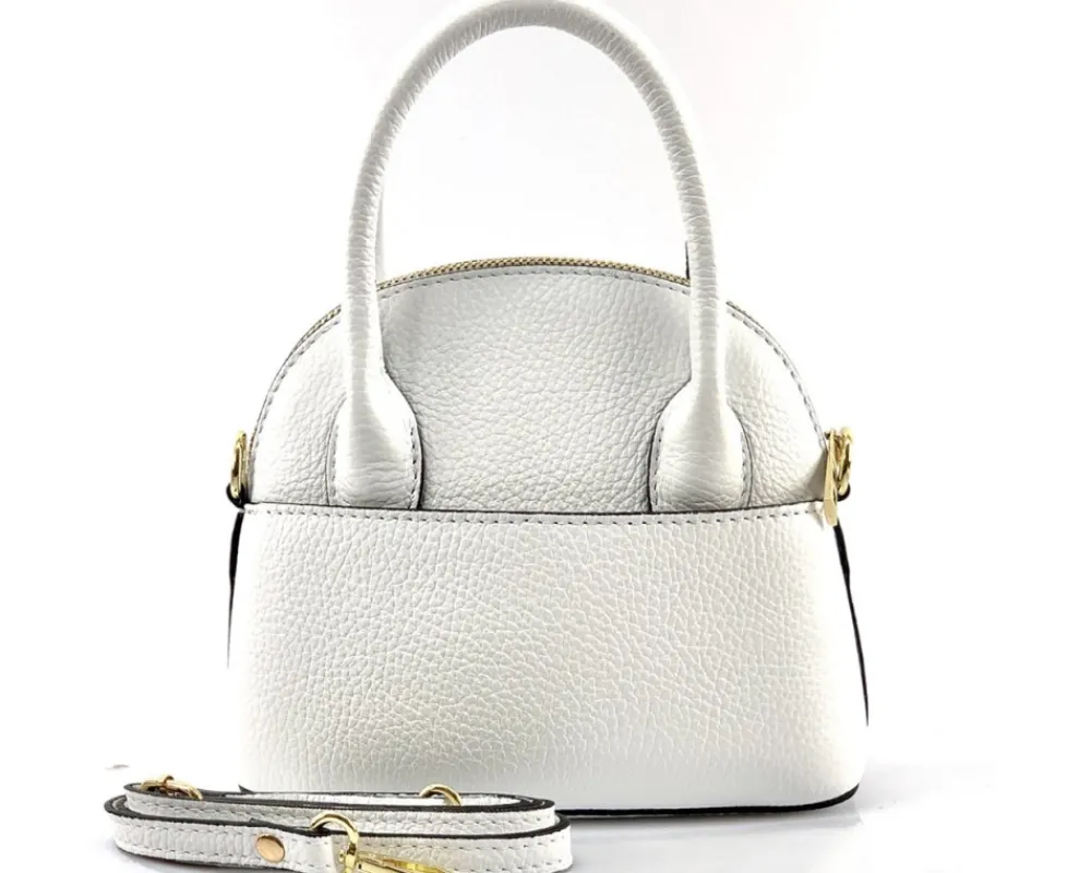 Bellaria Italian Leather Shell Bag*Florence Sale