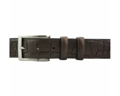 Belt Boston with crocodile pattern 35 MM*Florence Clearance