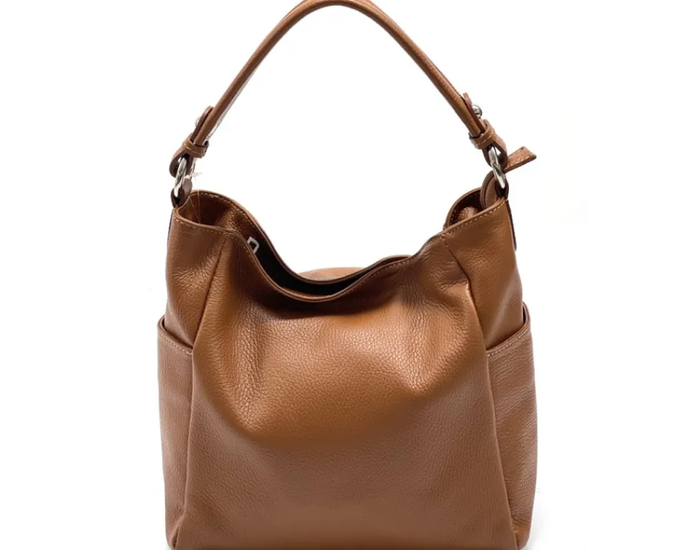 Betta Leather Shoulder Bag*Florence Fashion