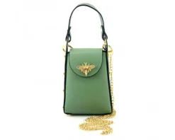 Bobbi leather Handbag*Florence Hot
