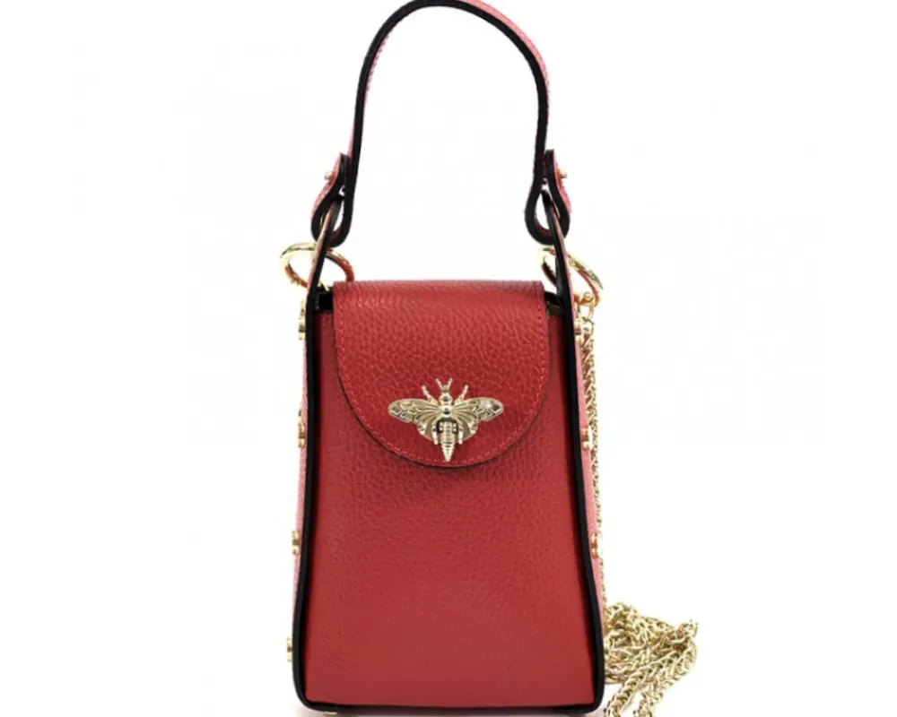 Bobbi leather Handbag*Florence Hot