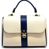 Bowling leather bag*Florence Fashion