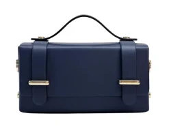 Bruna Mini Structured Leather Handbag*Florence Hot
