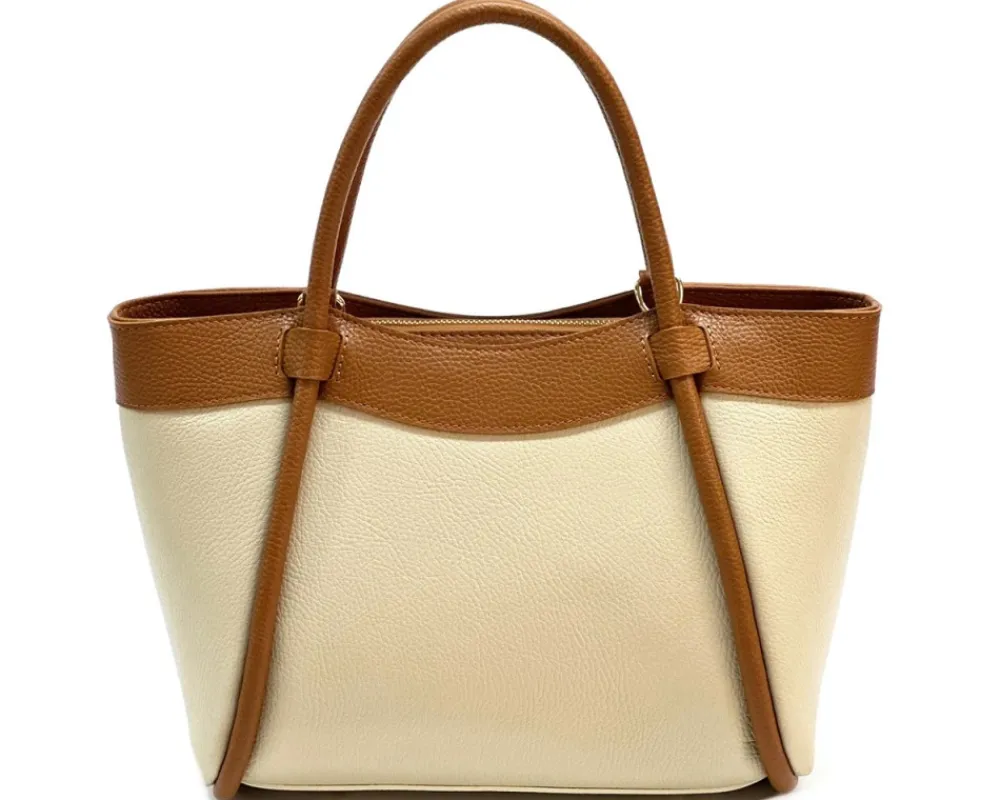 Carina Leather Tote Bag*Florence Clearance