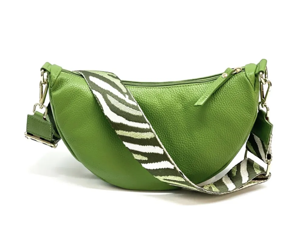 Carmen leather shoulder bag*Florence Fashion