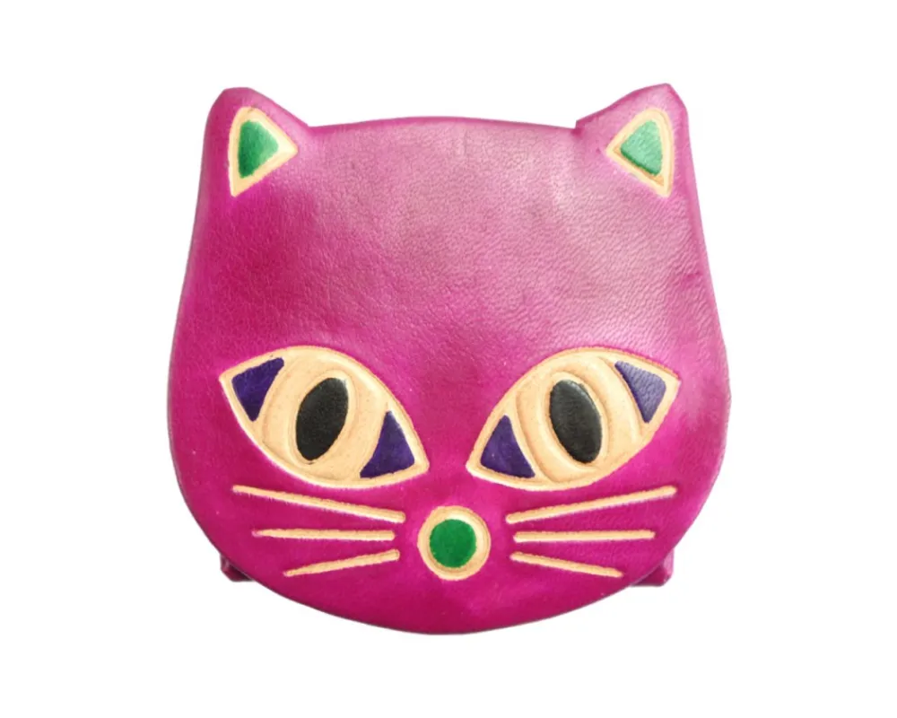 Cat Leather Coin Purse*Florence Sale