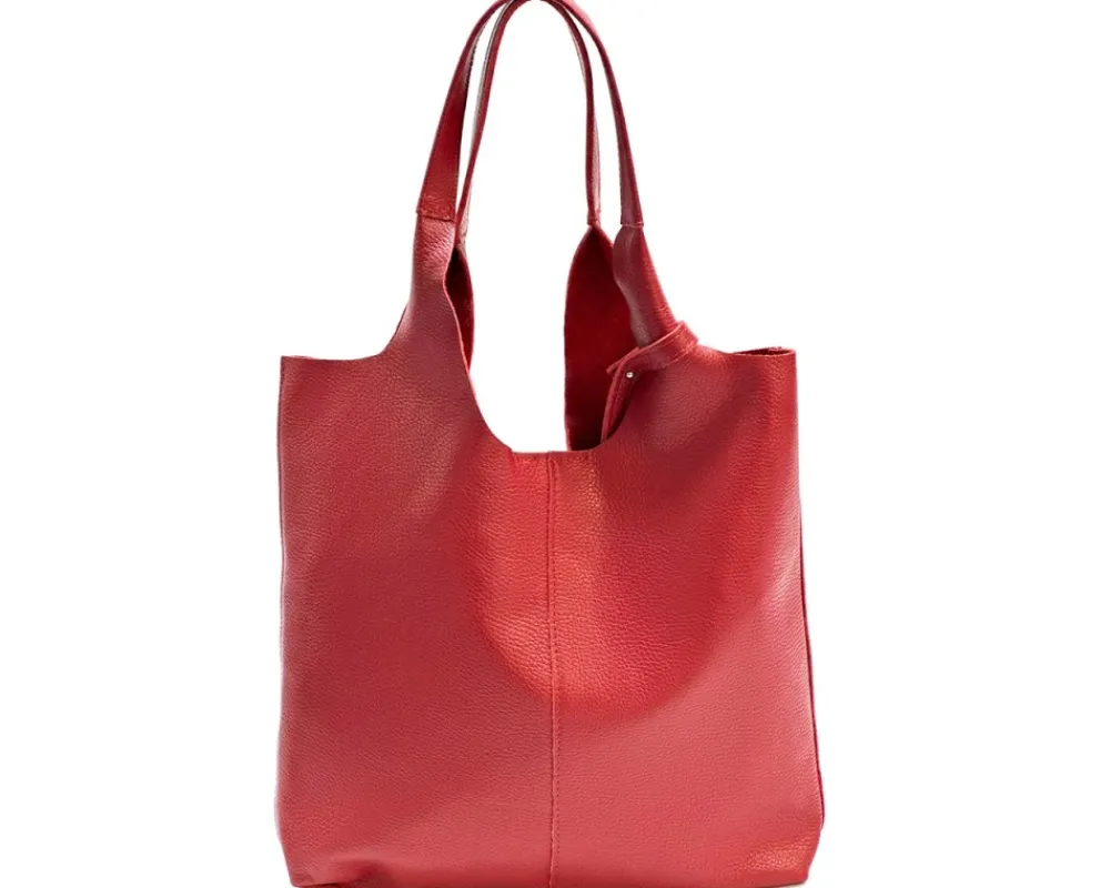 Claudia leather shoulder bag*Florence Discount
