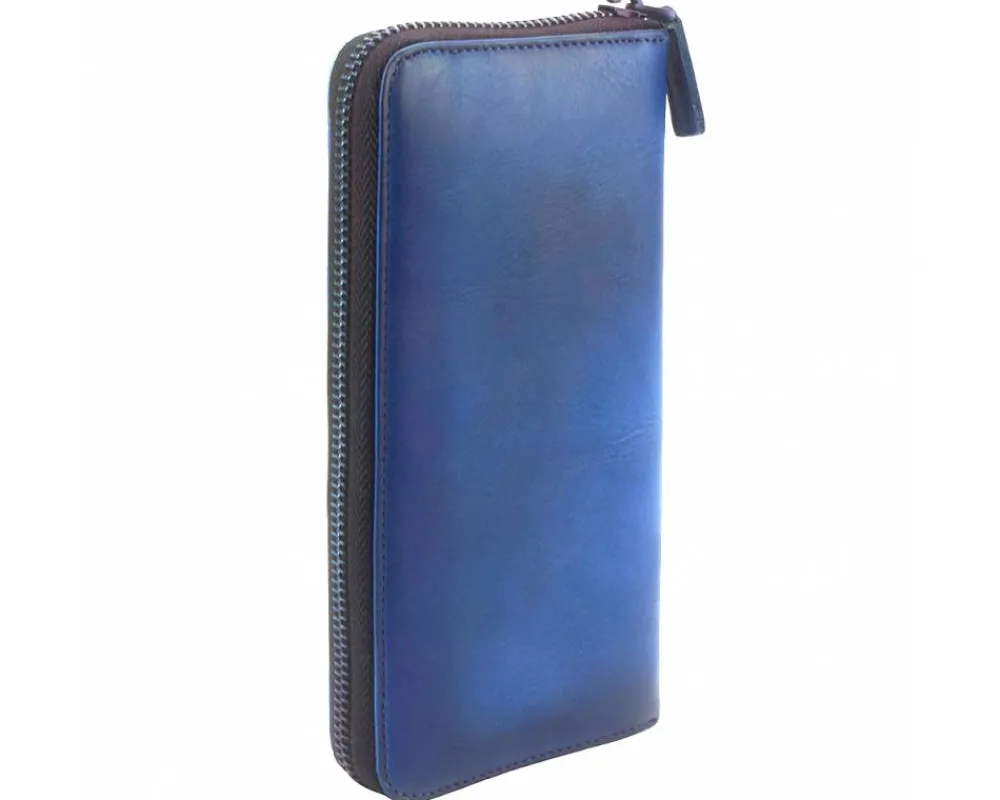 Clemenza Vintage leather wallet*Florence Hot
