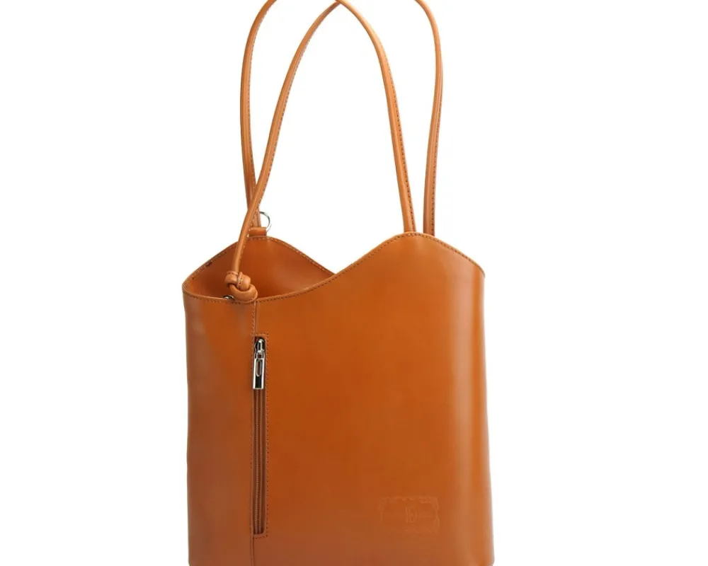 Cloe Leather Convertible Shoulder Bag and Backpack*Florence Outlet