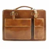 Daniele leather briecase*Florence Best