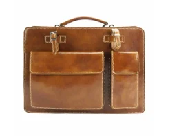 Daniele leather briecase*Florence Best
