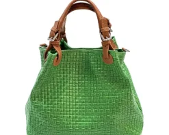 Debora IN Leather Shoulder Bag*Florence Discount