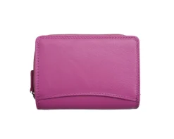 Diamante Compact and Elegant Leather Wallet*Florence Best