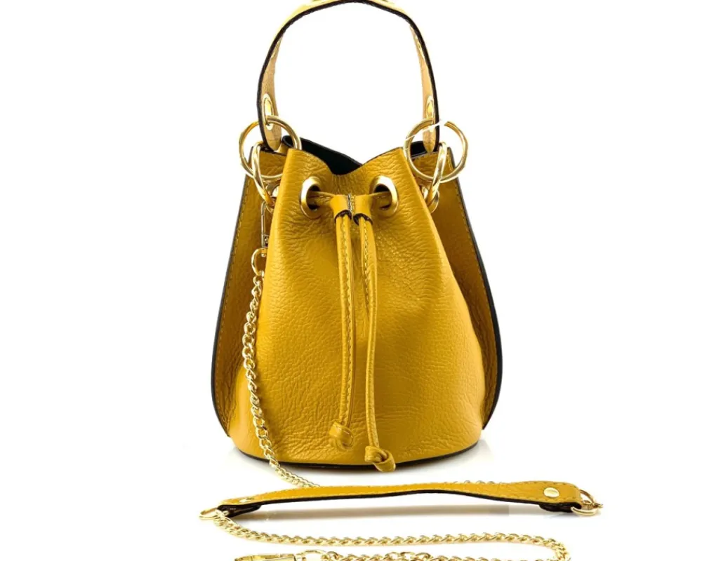 Eileen leather bucket bag*Florence Sale