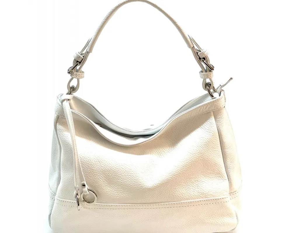 Elena Hobo Italian Leather Shoulder Bag*Florence Clearance