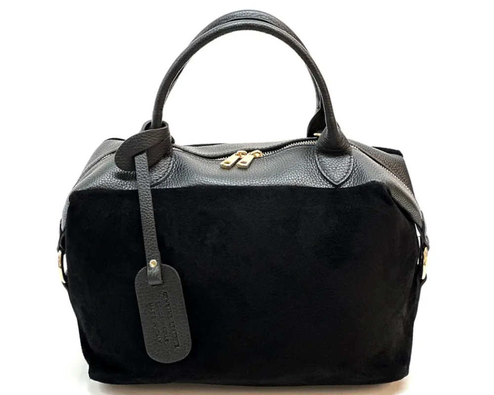 Emma Leather Boston Bag*Florence Best