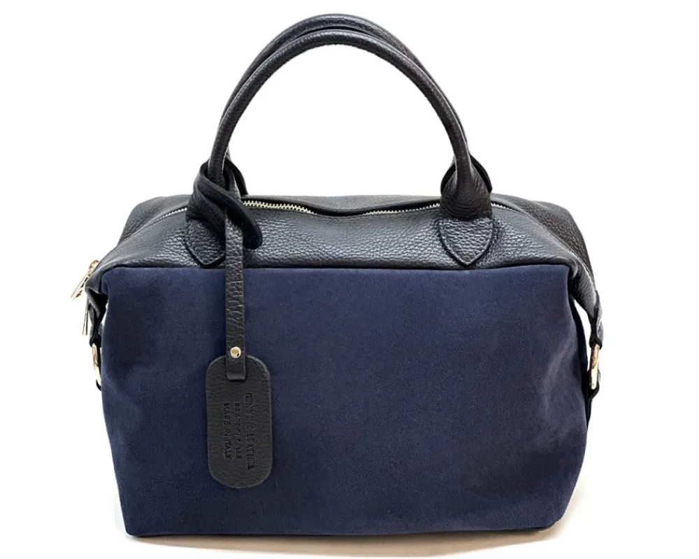 Emma Leather Boston Bag*Florence Best