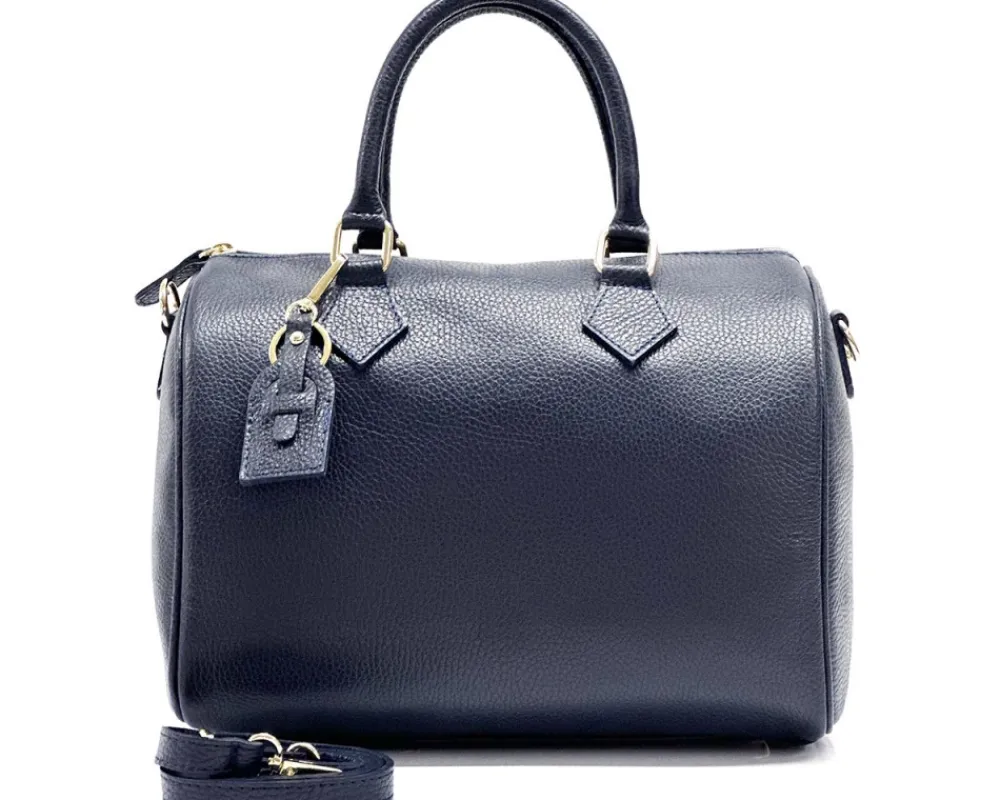 Erminia GM cow leather handbag*Florence Discount
