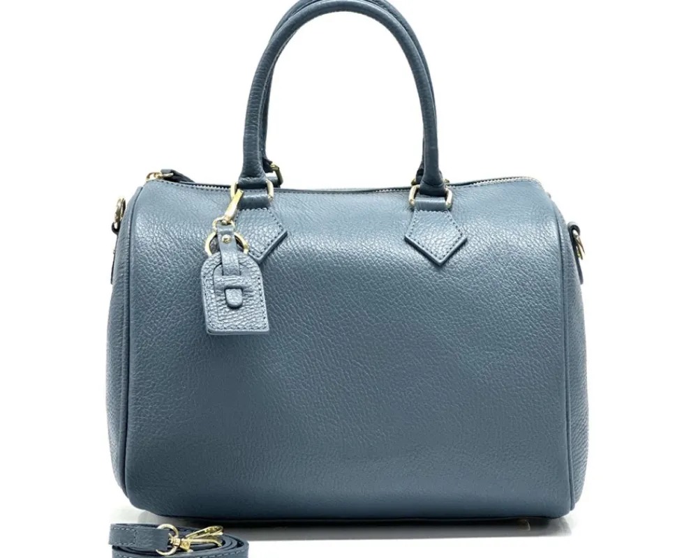 Erminia GM cow leather handbag*Florence Discount