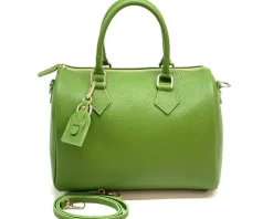 Erminia GM cow leather handbag*Florence Discount