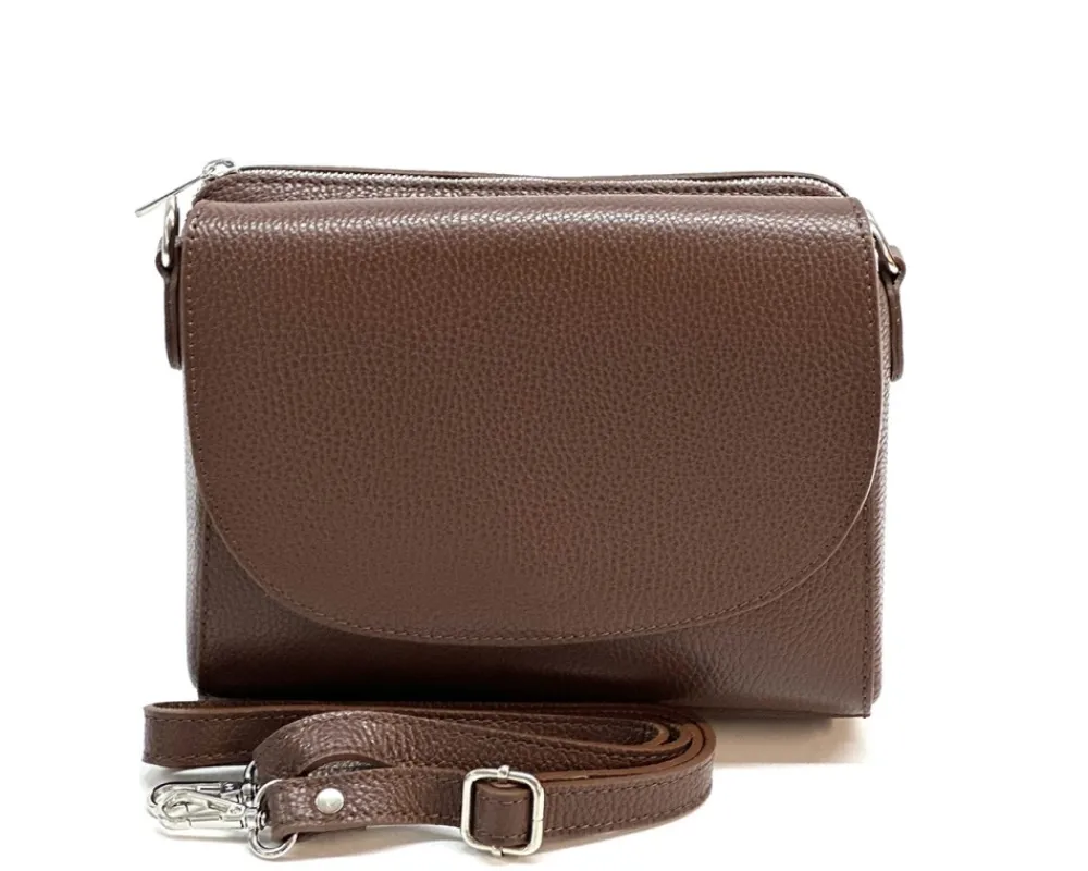 Ester Leather Shoulder Bag*Florence Discount