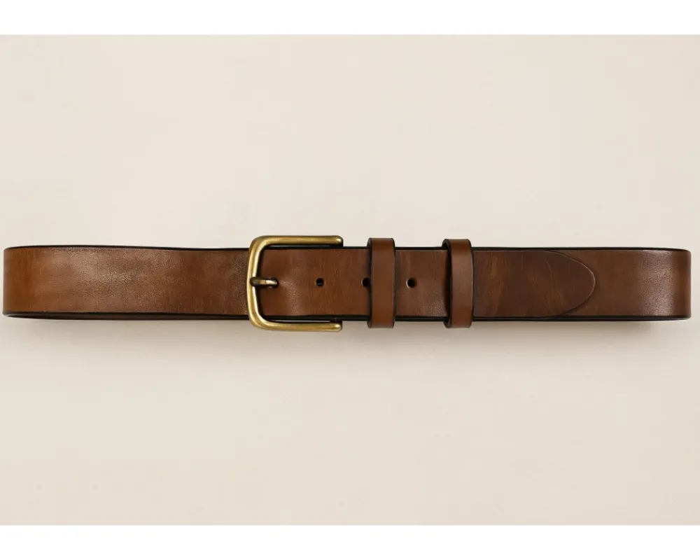 Ettore Italian Handmade Leather Belt for Men*Florence New