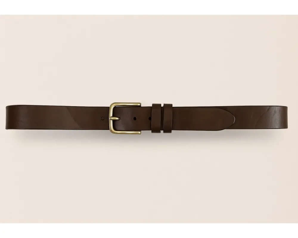 Ettore Italian Handmade Leather Belt for Men*Florence New