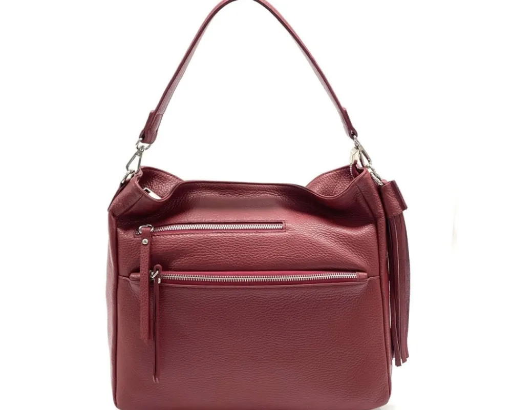 Evelyn leather shoulder bag*Florence Hot
