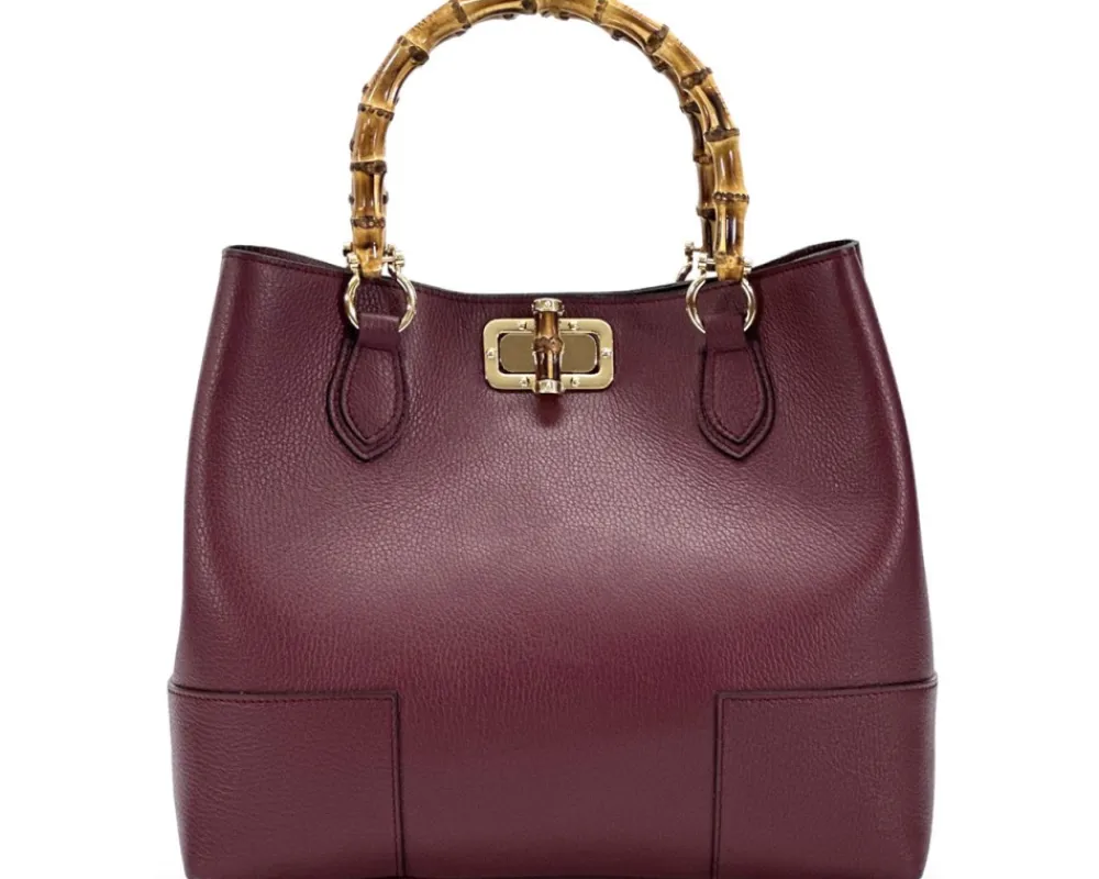 Fabrizia Leather Handbag*Florence Clearance