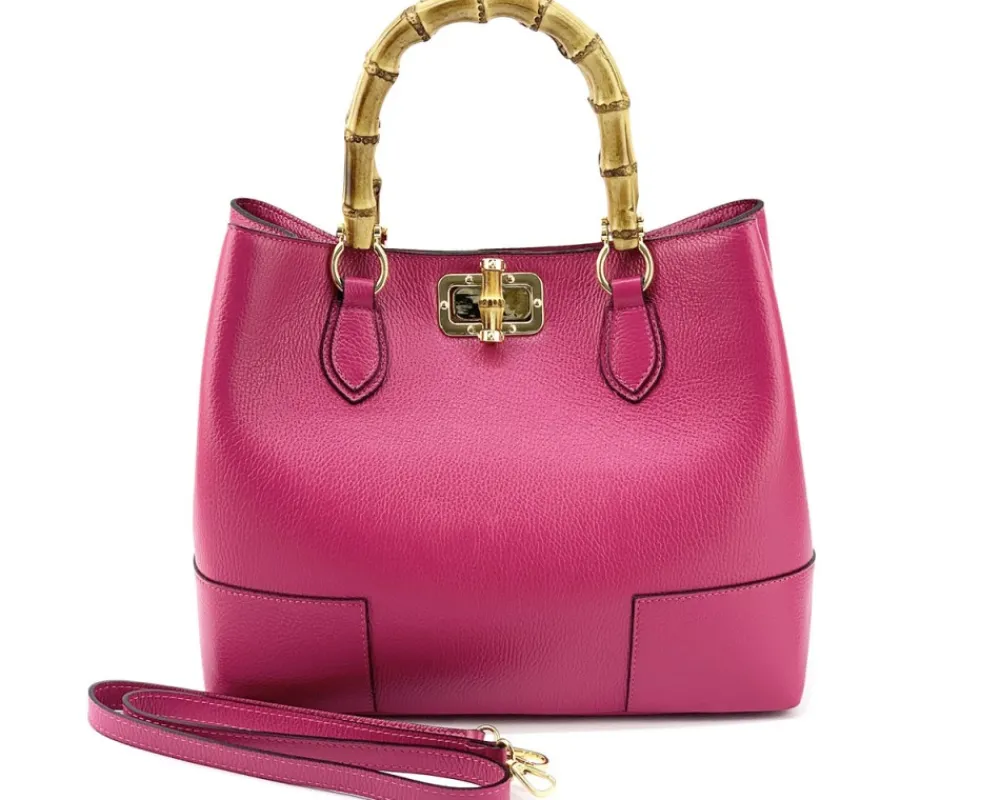 Fabrizia Leather Handbag*Florence Clearance