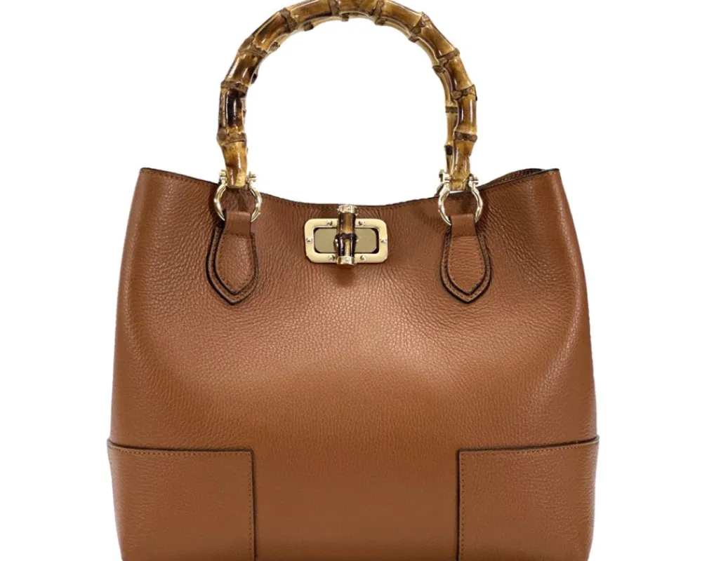 Fabrizia Leather Handbag*Florence Clearance