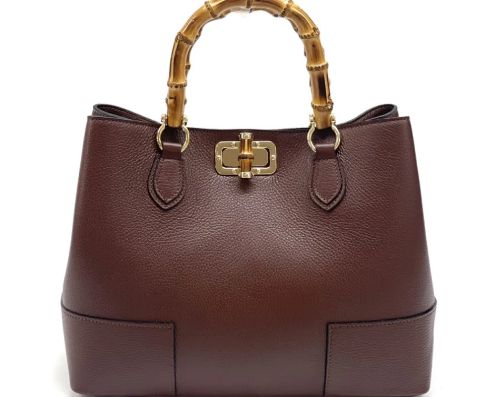 Fabrizia Leather Handbag*Florence Clearance