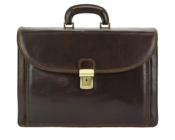 Filippo Leather Business Briefcase*Florence Fashion