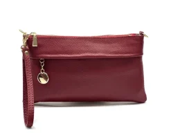 Fiorina Leather Clutch Bag*Florence Discount
