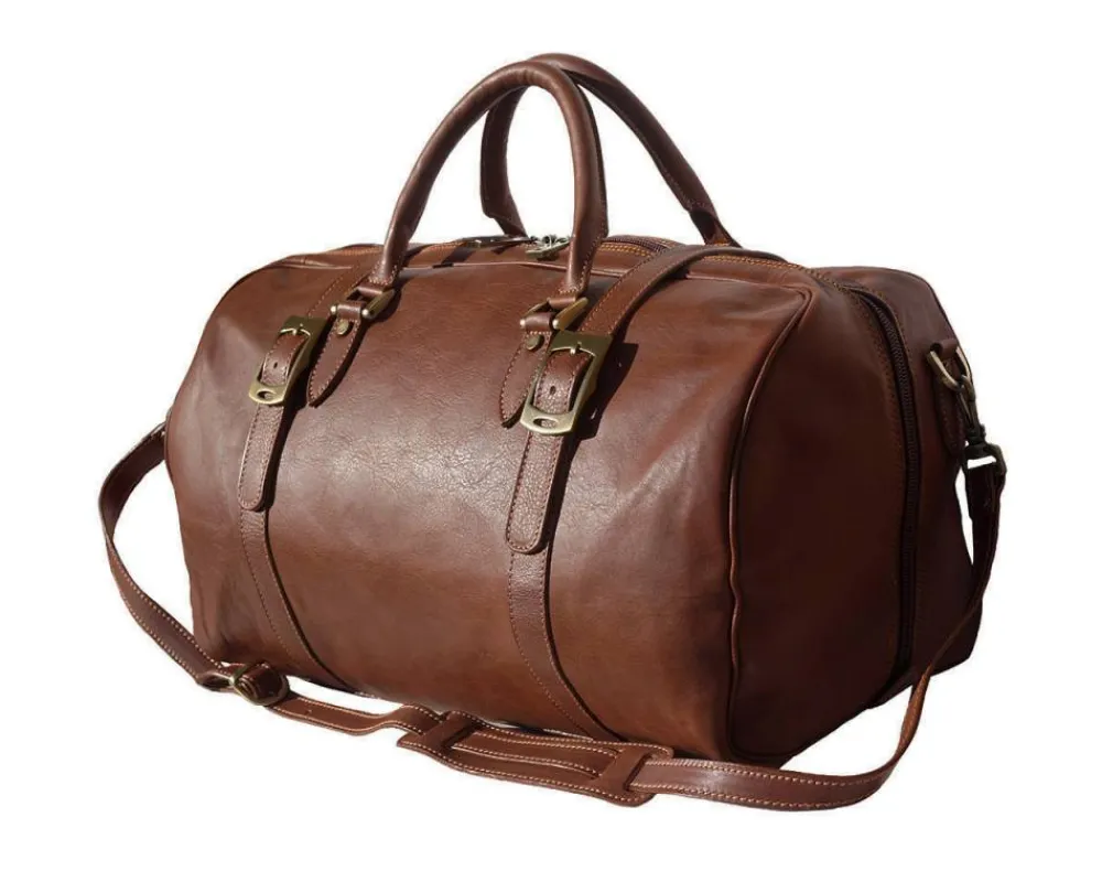 Fortunato Leather travel bag*Florence Online