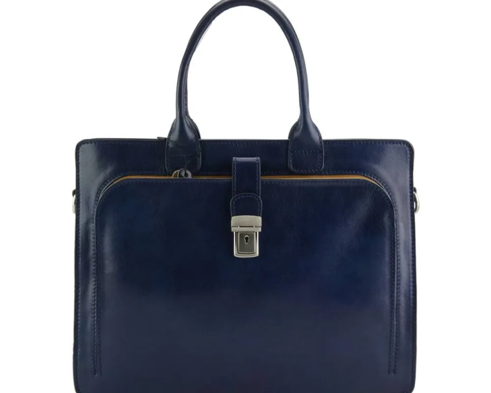 Giacinto leather business bag*Florence Sale