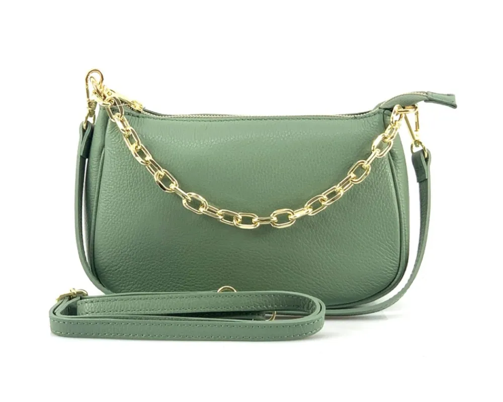 Gillian leather cross bag*Florence Discount