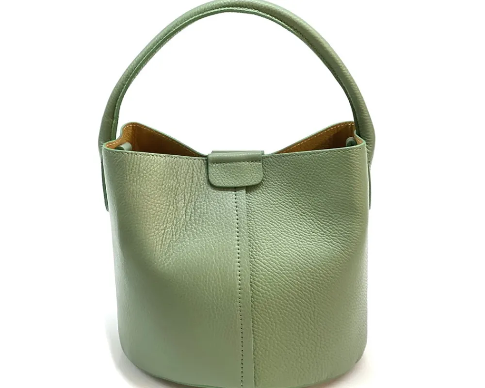 Grazia Leather Bucket Bag*Florence Discount